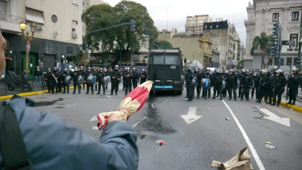Represión Congreso