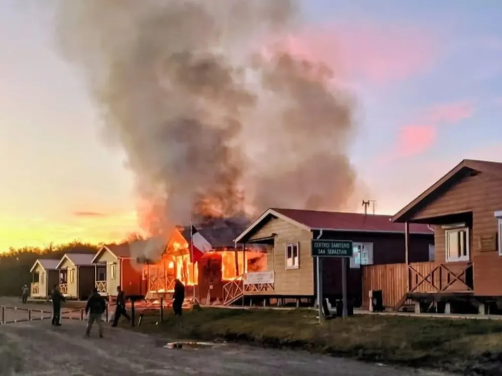 Incendio Paso Fronterizo Billavista