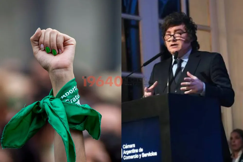 Pañuelo verde- MIlei