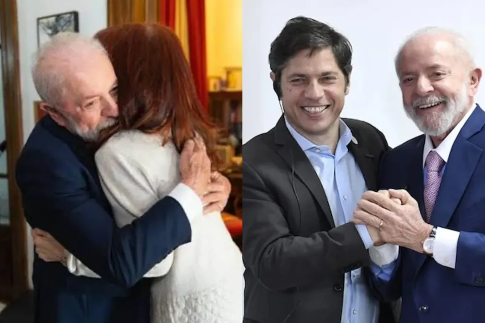 Cristina- Kicillof- Lula